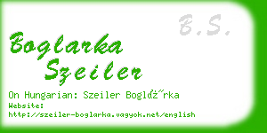 boglarka szeiler business card